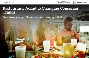 restaurants adapt to changing consumer trends cover